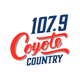 107.9 Coyote Country - KVGS-HD2 Logo