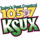 KSUX 105.7 - KSUX Logo