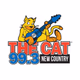 99.3 The Cat - WWKT-FM Logo