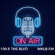 WKLB-FM -100.5 THE BLVD logo