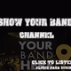 Web Rock Radio - Show Your Band Logo