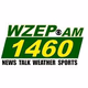 WZEP AM 1460 - WZEP Logo