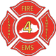 Campbell County, KY Fire, EMS Logo