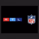 104.6 RTL - RTL NFL RADIO Logo