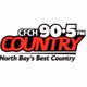 Country 90.5 - CFCH-FM Logo