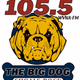 105.5 The Big Dog - WVNA-FM Logo