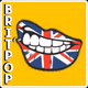 100FM רדיוס - Brit Pop Logo