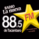 Radio la Nueva de Tacámbaro 88.5 Logo