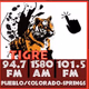 Tigre Radio - KFCS Logo