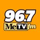 96.7 MeTV FM - WXZO Logo
