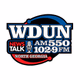 News Talk 550 - WDUN Logo