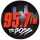 The Boss 95.7 - KOWN-LP Logo