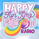 Dash Radio - Happy Fun Time Rainbow Radio - Happy Hits Logo