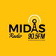 Midas Radio 90.5FM Logo