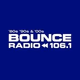 Bounce Radio 106.1 - CKCR-FM Logo
