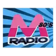 My Radio Zone - M-80's Radio Logo