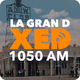 La Gran D 1050 AM - XED Logo