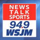 News Talk 94.9 - WSJM-FM Logo