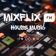 Mixflix FM - House Music Logo