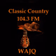 Classic Country 104.3 - WAJQ-FM Logo