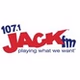 107.1 JACK fm - WYUP logo