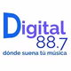 Digital 88.7 FM Logo
