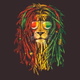 Abstract Reggae - Reggaeton Logo