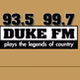 93.5 & 99.7 Duke FM - WDKF logo