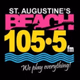 Beach 105.5 - WBHU Logo