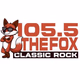 105.5 The Fox - KBKK Logo