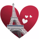Romantic Radio Paris Logo