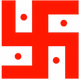 Swastik Gayatri Mantra Logo