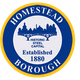 THE HOMESTEAD BUREAU OF FIRE Logo