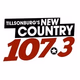 New Country 107.3 - CJDL-FM Logo