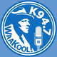 94.7 FM WaaKool - WAAK-LP Logo