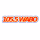 105.5 WABO - WABO-FM Logo