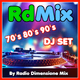 RDMIX DJSET 70s 80s 90s Logo