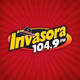 La Invasora 104.9 FM - XHMC Logo