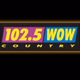 102.5 WOW Country - WOWF Logo