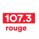107.3 Rouge - CFCE-FM Logo