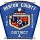 Benton County, AR Fire, EMS Logo