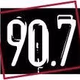 90.7 The Capstone - WVUA-FM Logo