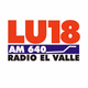 Logo de LU 18 - Radio El Valle AM 640