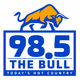 98.5 The Bull - KXBL Logo