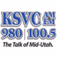 KSVC AM 980 FM 100.5 - KMXD Logo