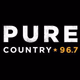 Pure Country 96.7 - CHVR-FM Logo