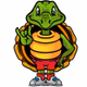 Savvy Turtle Rocks Logo