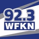 92.3 WFKN - WFKN logo