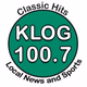 Classic Hits 100.7 - KLOG Logo
