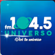 Radio Universo 104.5 FM Logo